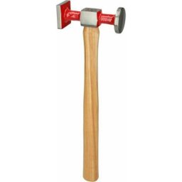 Kstools - ks tools Marteau de carrossier, tête bombé, grand rond/carré, 325mm - 140.2134