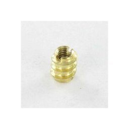 Insert Fendue Laiton M4 6.5X8 fente 1.20 Conditionnement: 2000 pieces