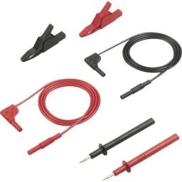 Sks Hirschmann - Set de cordons de mesure de sécurité mms 2020 [Banane mâle 4 mm - Banane mâle 4