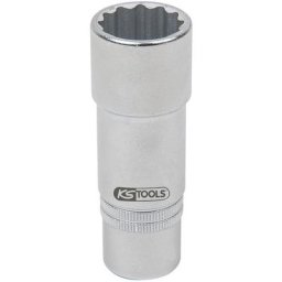 Douille pour injecteur 1/2, 12 pans 22 mm