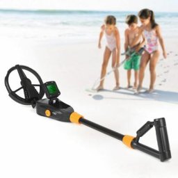 Détecteur de métaux portable léger pour enfants, sensibilité et volume réglables, chercheur d'or à