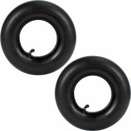 Costjj - Lot de 2 pneus 4.10/3.50-4 pour chariot à main, chariot de transport, chariot à main,