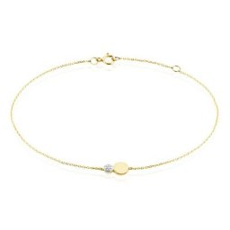 Bracelet Or Jaune Abihu Diamants