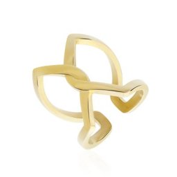 Bague Adelind Acier Jaune