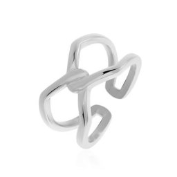 Bague Adelind Acier Blanc