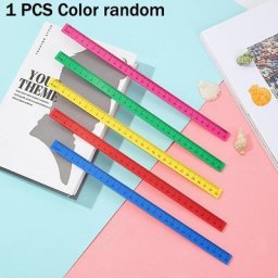 Règle magnétique pliable de 30cm 1 pièce règle Simple douce et droite dessin et mesure pour