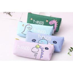 Trousse à Crayons Kawaii Dessin Animé Dinosaure Cadeau Fournitures Scolaires 1 Pièce