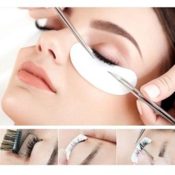 Pince à épiler en acier inoxydable pour petites extensions de cils outil de sélection de biscuits