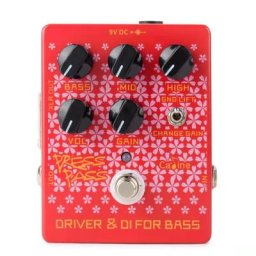 Caline CP-59 Bass Driver + DI Effects Pedal Bass Amp DI Classic Tube Electric Bass Parts &