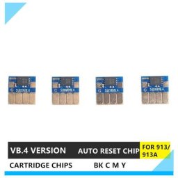 VB.4-Cartouche d'encre pour HP 913 913A CISS puce de Cristal automatique pour HP PageWide Pro 352dw