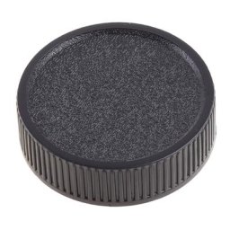 Couvercle de capuchon d'objectif arrière noir M42 42mm montage à vis 1PC