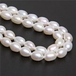 Perles d'Eau Douce promenales Naturelles de Haute Qualité Grade AAA 4-8mm pour Bijoux de