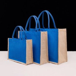 Grand fourre-tout en toile de Jute sacs d'épicerie réutilisables avec poignées sac de Shopping