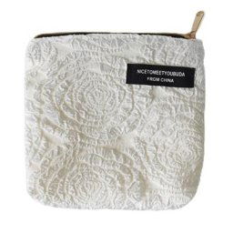 Porte-monnaie à fermeture éclair pour femmes et filles porte-cartes rose pour poudres de clés