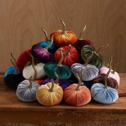 Citrouilles en velours faites à la main 15/20cm peluche douce en mousse décoration exquise pour