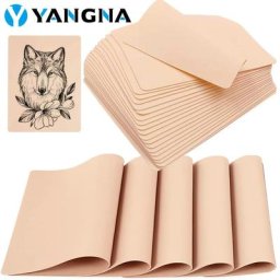 Yangna-Feuille de peau de pratique de tatouage maquillage eye-blogueur lèvres maire pratique