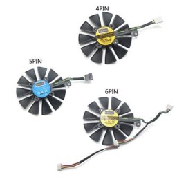 Remplacement du ventilateur de refroidissement pour Strix 594A 87mm PLD09210S12M PLD09210S12HH