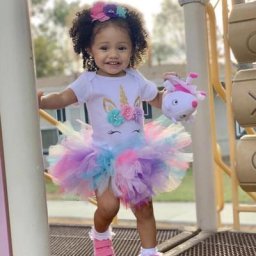 Robe de fête de 1er anniversaire pour fille robe Tutu en tulle princesse de 1 an pour bébé