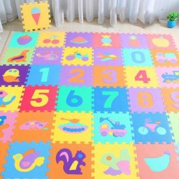 Polymères de jeu de puzzle numérique à motif animal pour enfants polymère de jeu pour bébé bande