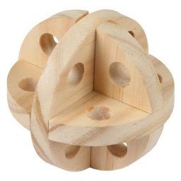 Balle de jeu à friandises Kerbl pour rongeur et lapin - 7 cm de diamètre