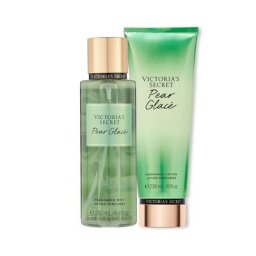 Victoria's Secret - Lot de Brume et Lait pour le Corps - Pear Glacé 486 ml