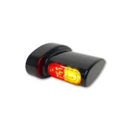 HeinzBikes Winglets MICRO 3in1 INDICATEURS LED, tous les modèles Harley-Davidson 93-, noir