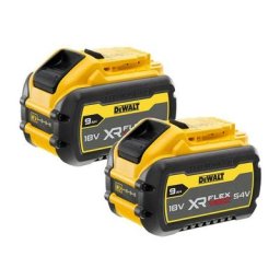 Batterie pour outil sans fil 18/54V xr flexvolt 9,0 Ah Dewalt DCB547X2