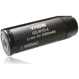 Batterie remplacement pour Ryobi AP4001 pour outil électrique (2000 mAh, Li-ion, 4 v) - Vhbw