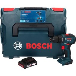 Gsr 18V-55 Perceuse-Visseuse sans fil 55Nm 18V Brushless + 1x Batterie 2,0Ah + Coffret L-Boxx