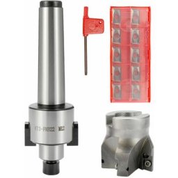 Linghhang - Pour cnc Machine-outil MT3-FMB22 M12 Tour Fraise avec inserts en carbure