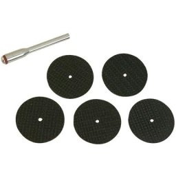 Silverline - ensemble 6 pièces de disques résine de coupe 3,1 mm 580480