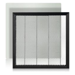 Panneau en nid d'abeille nid d'abeille galvanisé laser de coupe en aluminium 400x400mm 7.5mm - le