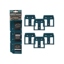 Stealthmounts - BM-MK18-BLU-6 - Support batterie (6pcs) pour Makita lxt 18V - bleu