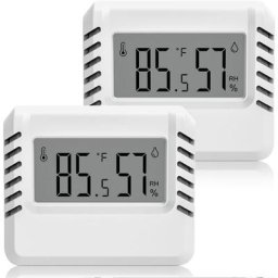 Thermomètre Hygromètre Numérique Sdlogal 2pcs Mini Thermomètre Intérieur, Grand écran lcd,
