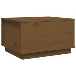 Table basse Marron miel 60x50x35 cm Bois massif de pin vidaXL - marron miel
