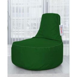 Pouf poire Arbane D70xH80cm Tissu Vert - Vert