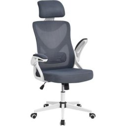 Chaise de Bureau Ergonomique Fauteuil de Bureau réglable avec Accoudoirs Réglables Dossier et