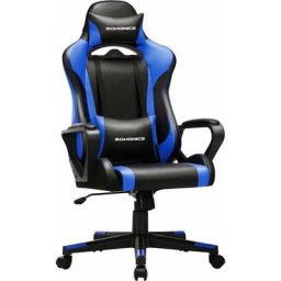 Fauteuil gamer, Chaise de bureau, Siège ergonomique, avec support lombaire réglable, appui-tête