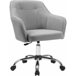 Fauteuil de bureau, Chaise pivotante confortable, Siège ergonomique, réglable en hauteur, charge