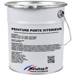 Metaltop - Peinture Porte Interieur - Pot 5 l - 1005 - Jaune miel 1005 - Jaune miel