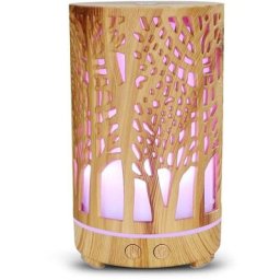 Diffuseur d'huiles essentielles, diffuseur d'aromathérapie, humidificateur à brume fraîche à arôme