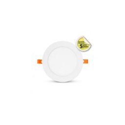 Miidex Lighting - Plafonnier led Blanc Ø175 12W 3000K garantie 5 ans