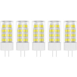 5X G4 Ampoule led 5W Ampoule Lampe 51 smd 2835LEDs Blanc Froid 6000K Lumiere led Haute Luminosité
