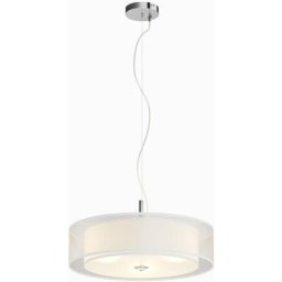 Lindby - led Suspension en Tissu à intensité variable 'Pikka' en métal pour salon & salle à manger