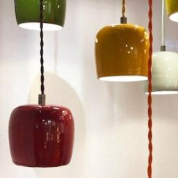Nexel - Suspension Marcel Céramique Rouge - Rouge