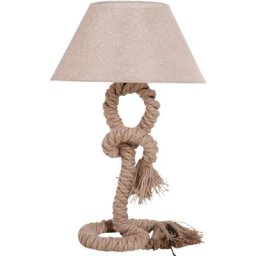 Lampe de table style marin alba beige