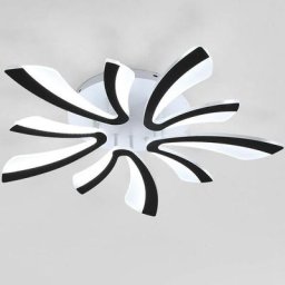 Greelustr - Acrylique Moderne led Lustre V-Forme Plafonnier Encastré Lampe pour Salon Chambre