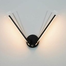 Applique Murale Salle de Bain avec Interrupteur, 2 Ampoules, 12W, led pour Miroir Salle de Bain