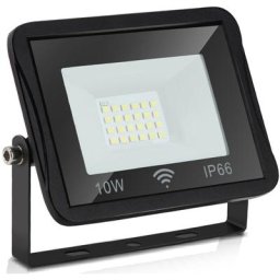 TolleTour Projecteur LED 10W avec Détecteur de Mouvement IP66 Etanche Spot Projecteur Extérieur à