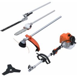 Ensemble multi-outils à essence de jardin avec moteur de 52 cm3